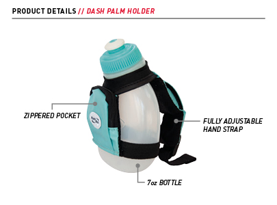 Fuel Belt Dash 7 oz Palm Holder